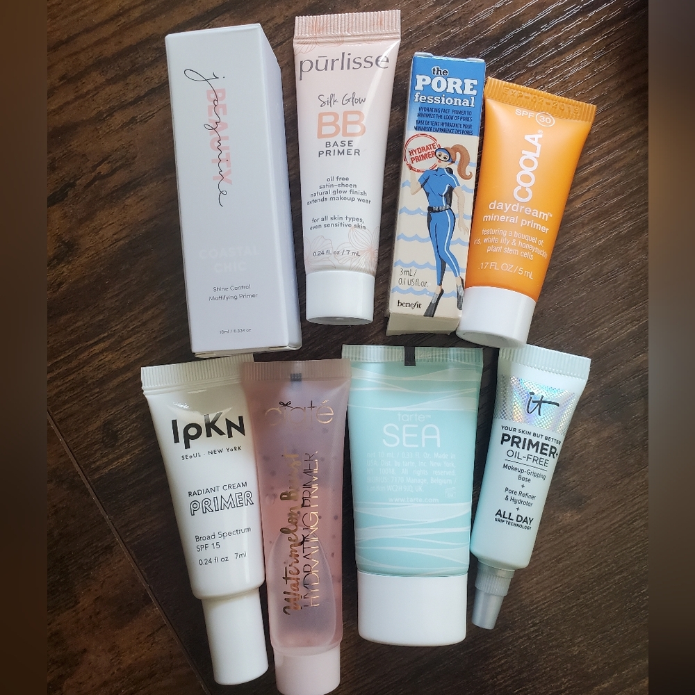 Skincare Collection White and Orange Tubes